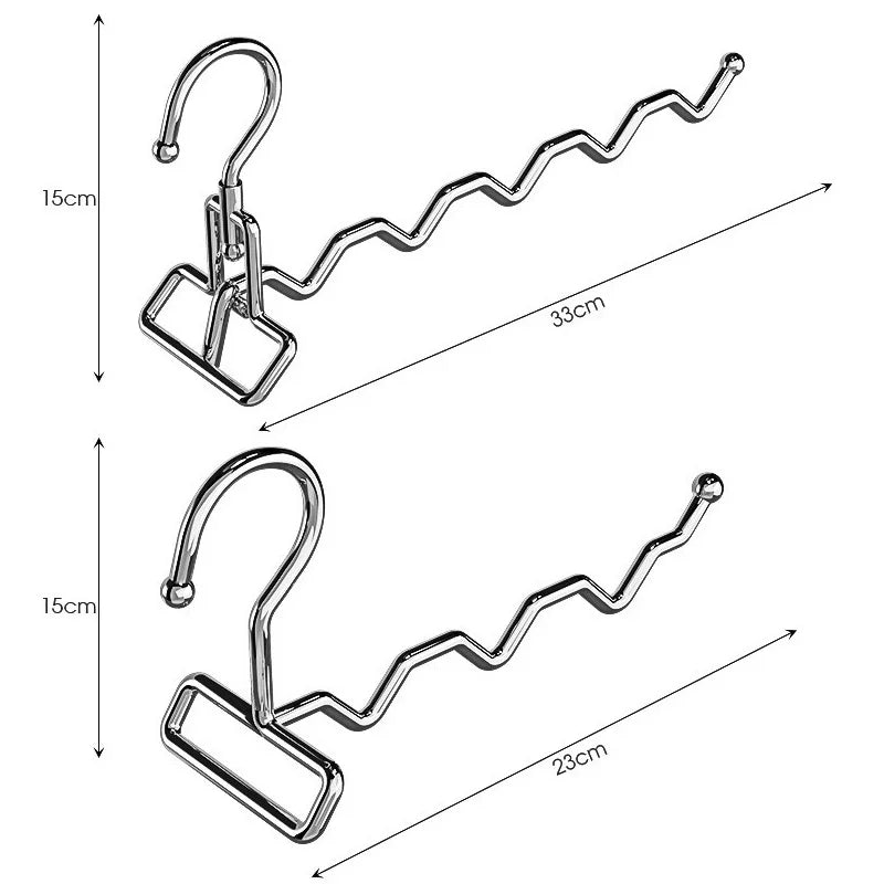 Collapsible Stainless Steel Clothes Hanger - Versatile Travel and Hotel Dryer