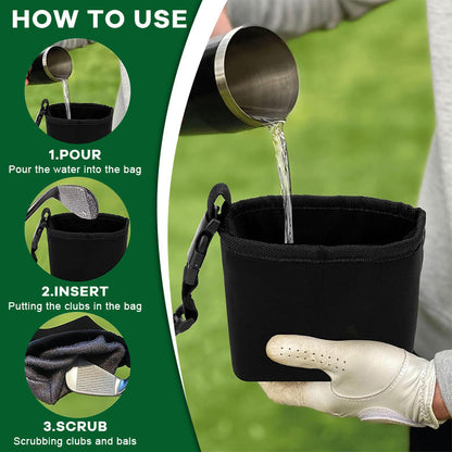 SwingClean – Keep Your Golf Gear Spotless Anywhere Instantly