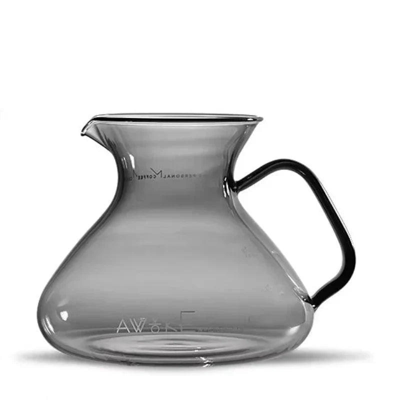Elegant 15oz Heat-Resistant Glass Coffee Brewing Carafe