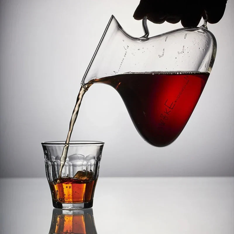 Elegant 15oz Heat-Resistant Glass Coffee Brewing Carafe
