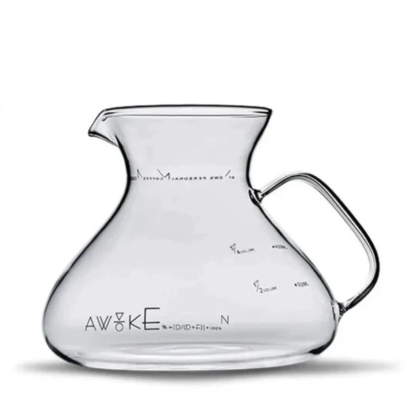 Elegant 15oz Heat-Resistant Glass Coffee Brewing Carafe