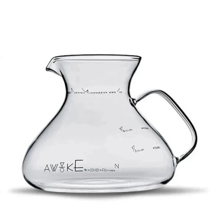 Elegant 15oz Heat-Resistant Glass Coffee Brewing Carafe
