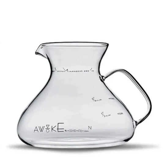 Elegant 15oz Heat-Resistant Glass Coffee Brewing Carafe