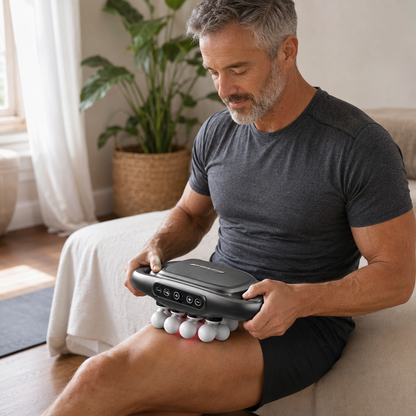 Deep Tissue Percussion Massager with 16 Attachments, 30 Speeds, 3 Modes