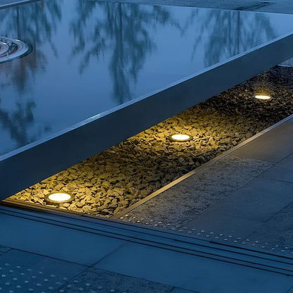 16 Pack Outdoor LED Recessed Stair Lights for Gardens and Decks
