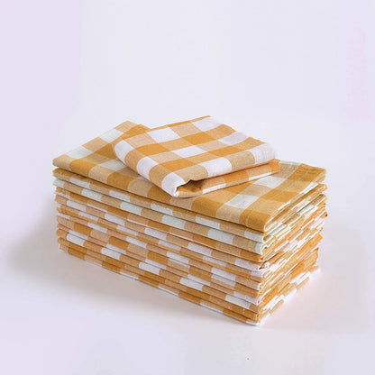 Elegant 16-Inch Reusable Table Napkins & Placemats Set