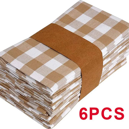 Elegant 16-Inch Reusable Table Napkins & Placemats Set