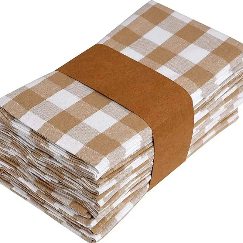 Elegant 16-Inch Reusable Table Napkins & Placemats Set