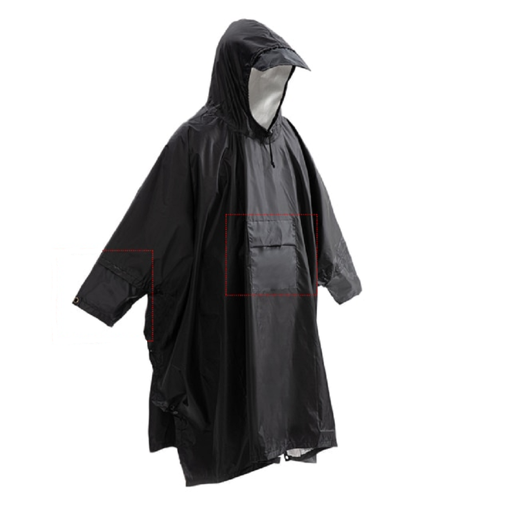 3-in-1 Raincoat for Hiking and Camping – Lightweight and Portable