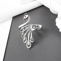 Silver Peacock No. 2