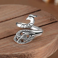 Silver Peacock