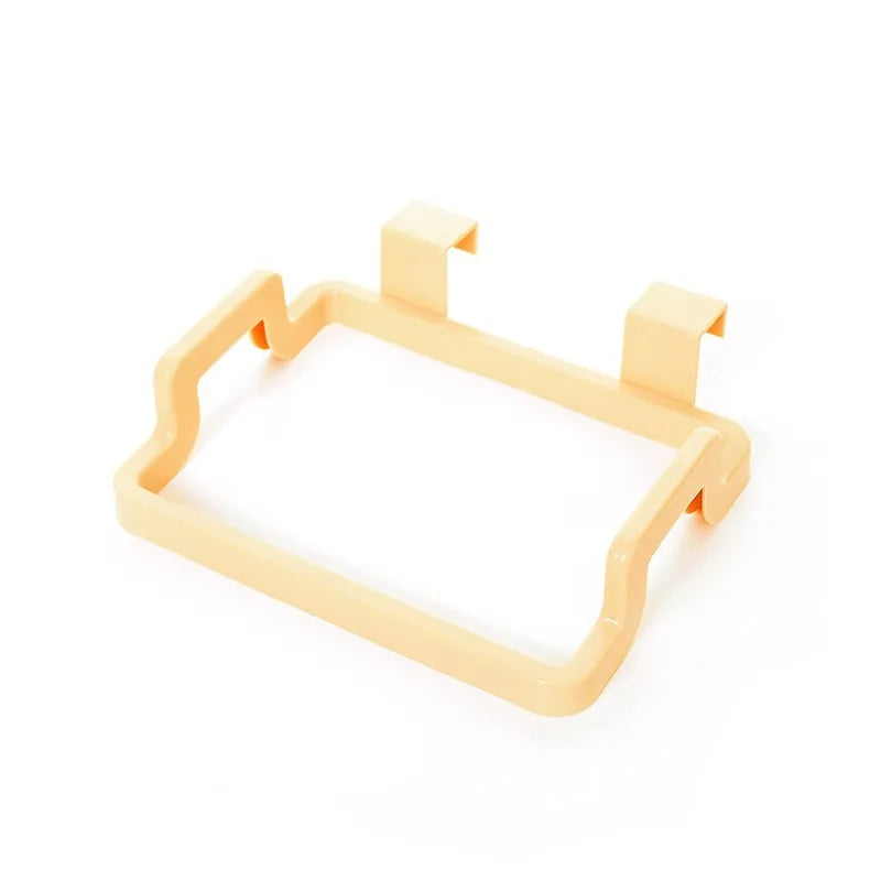 Hanging Plastic Trash Bag Holder | Kitchen Cabinet Organizer
