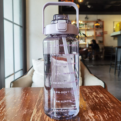 InspireHydrate 2L Eco-Friendly Water Bottle