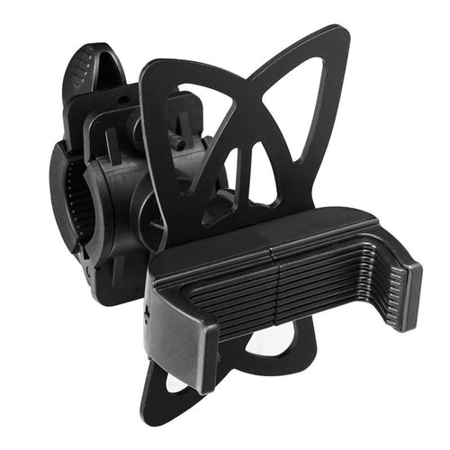 Universal Bicycle Phone Holder with Silicone Grip and 360-Degree Rotation