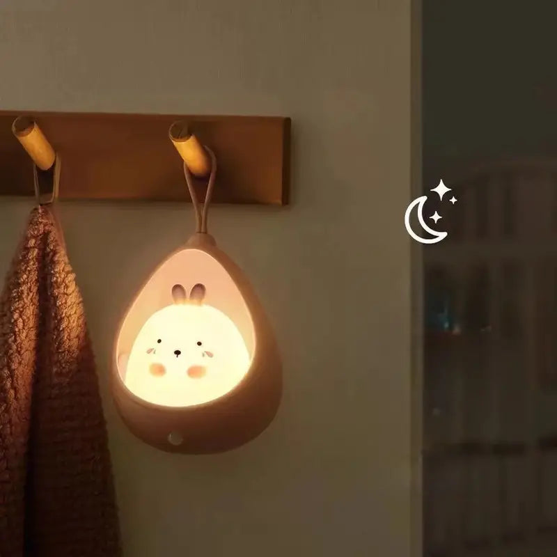 Cat-Shaped Night Lamp - Soft Glow Animal Light