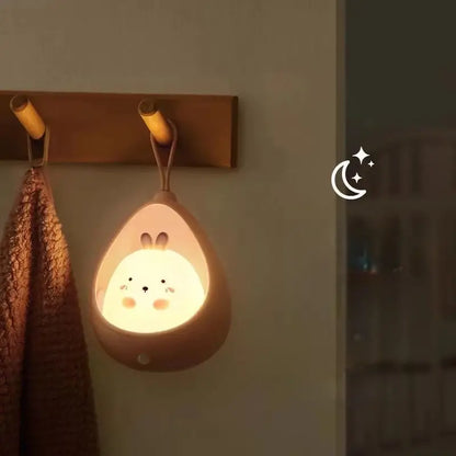 Cat-Shaped Night Lamp - Soft Glow Animal Light