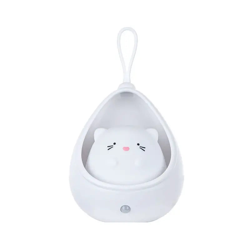 Cat-Shaped Night Lamp - Soft Glow Animal Light