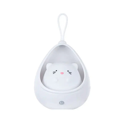 Cat-Shaped Night Lamp - Soft Glow Animal Light