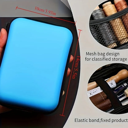 Leather Sewing Kit with Large Needle and Waxed Thread for Repair