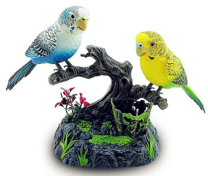 Talking Parrot for a Lively Spring Garden