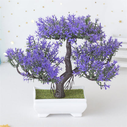 Green Potted Table Plant – Seasonal Atmospheric Home Decor
