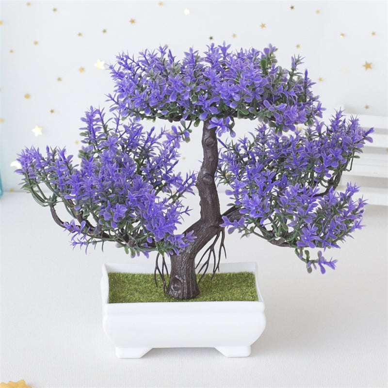 Green Potted Table Plant – Seasonal Atmospheric Home Decor