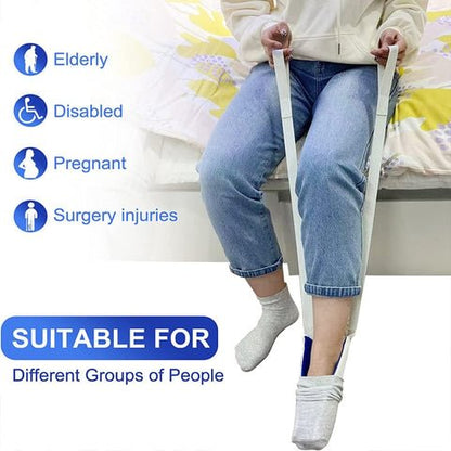 SockEase Helper Tool for Effortless Sock Wearing