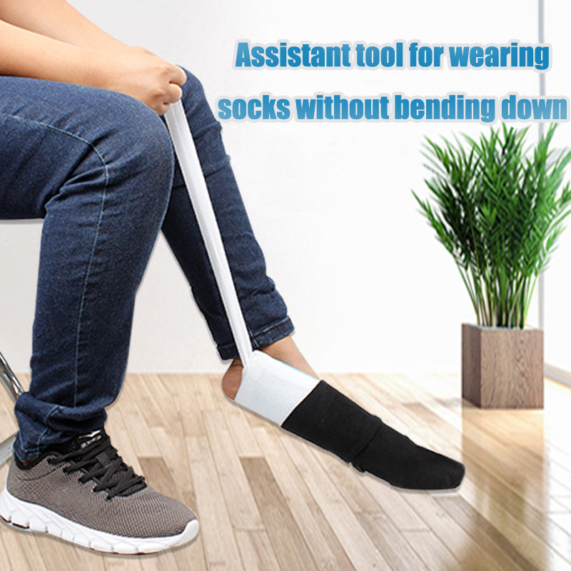 SockEase Helper Tool for Effortless Sock Wearing