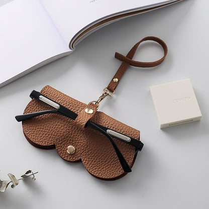 Premium Soft Leather Sunglasses Case for Ultimate Protection