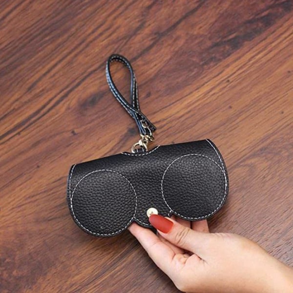 Premium Soft Leather Sunglasses Case for Ultimate Protection