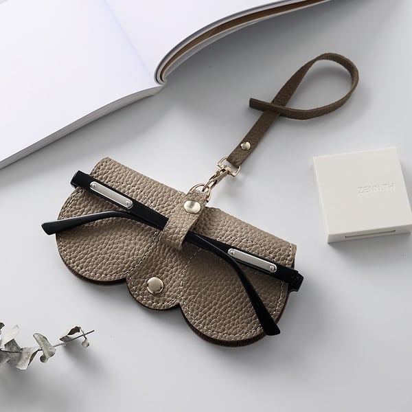 Premium Soft Leather Sunglasses Case for Ultimate Protection