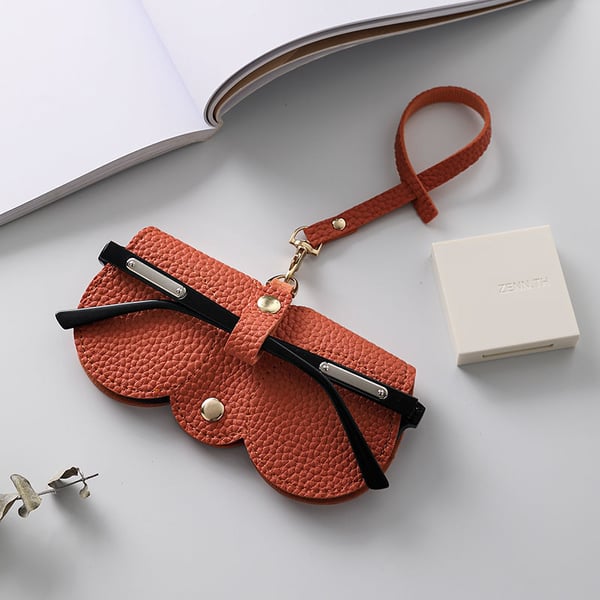 Premium Soft Leather Sunglasses Case for Ultimate Protection