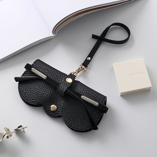 Premium Soft Leather Sunglasses Case for Ultimate Protection
