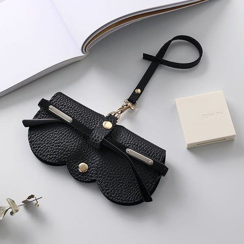 Premium Soft Leather Sunglasses Case for Ultimate Protection