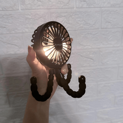 Compact Personal Fan for On-the-Go Cooling