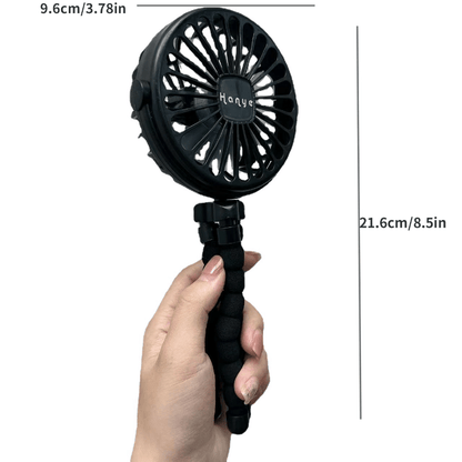Compact Personal Fan for On-the-Go Cooling