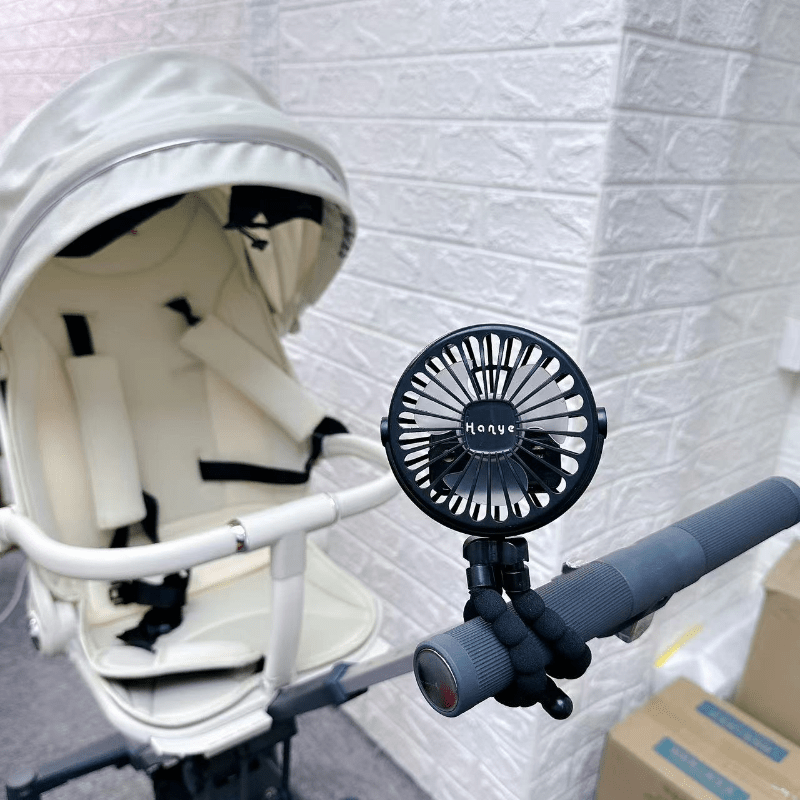 Compact Personal Fan for On-the-Go Cooling