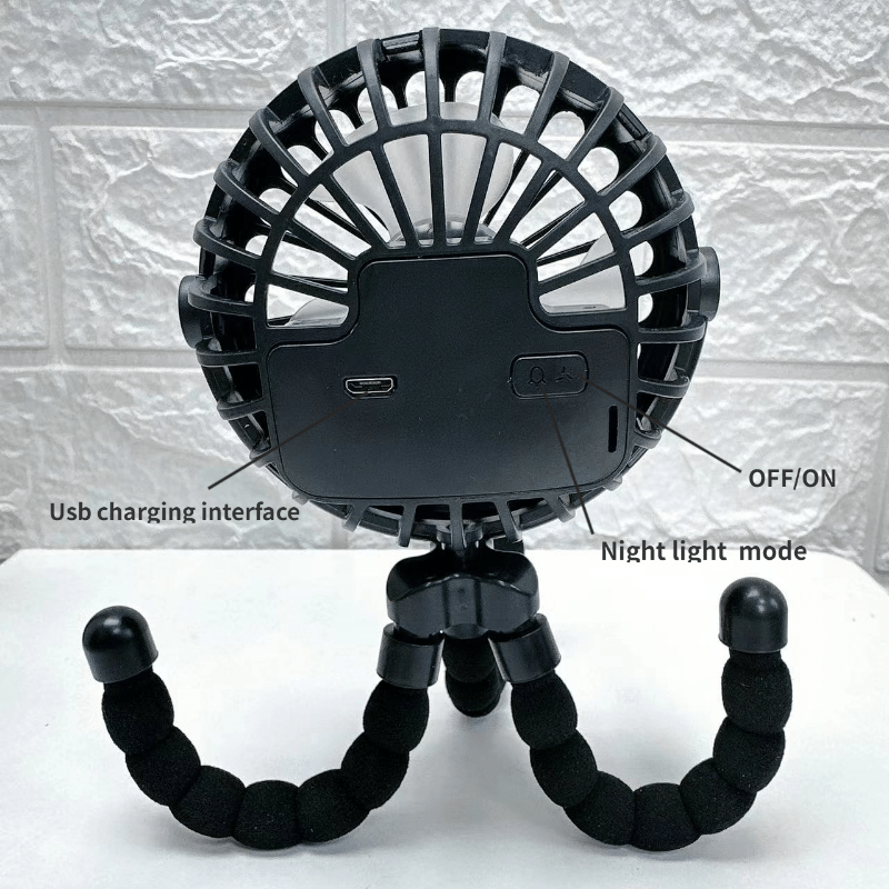 Compact Personal Fan for On-the-Go Cooling