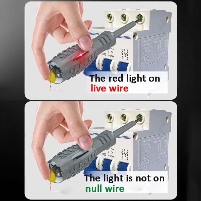 Versatile Magnetic Screwdriver and Voltage Tester Tool