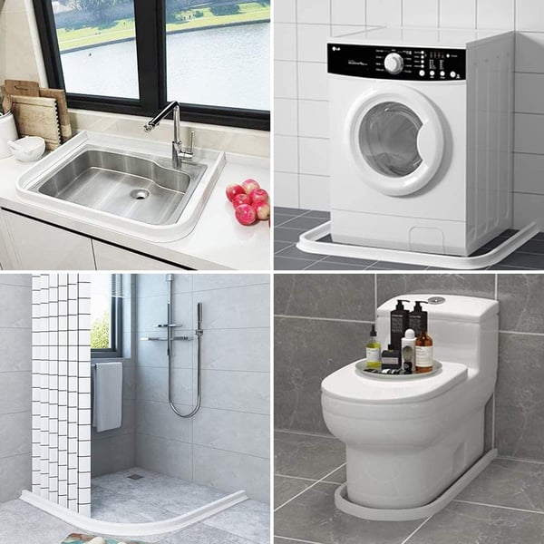 Flexible Silicone Shower Seal | Customizable Waterproof Protection