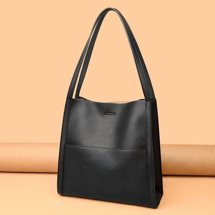 Waterproof Genuine Leather Crossbody Bag for Women