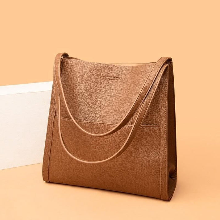 Waterproof Genuine Leather Crossbody Bag for Women