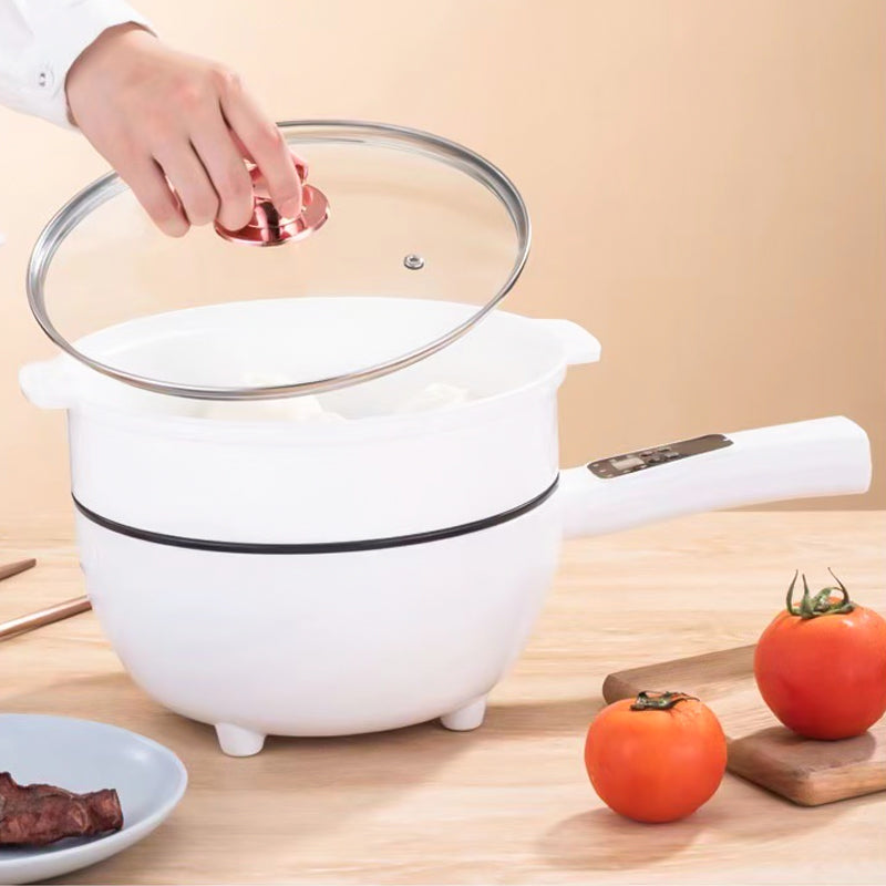 Compact Multi-Function Electric Skillet for Effortless Cooking
