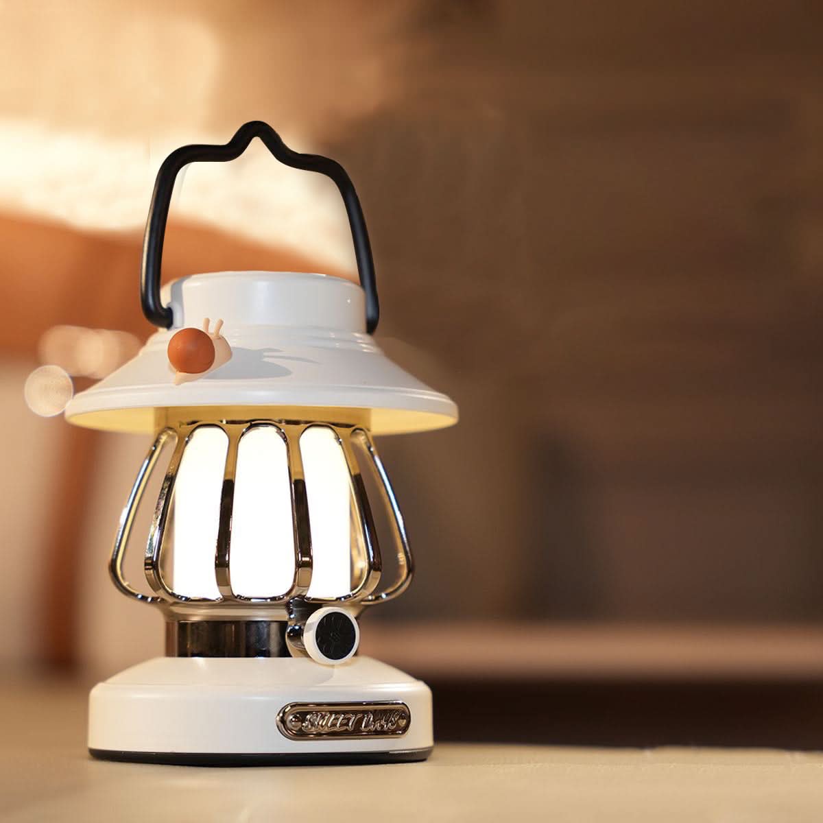 Cozy Indoor Retro Night Lamp – Portable Design for Warm Ambiance