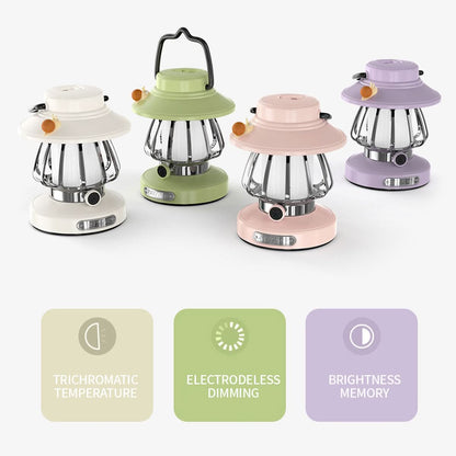 Cozy Indoor Retro Night Lamp – Portable Design for Warm Ambiance