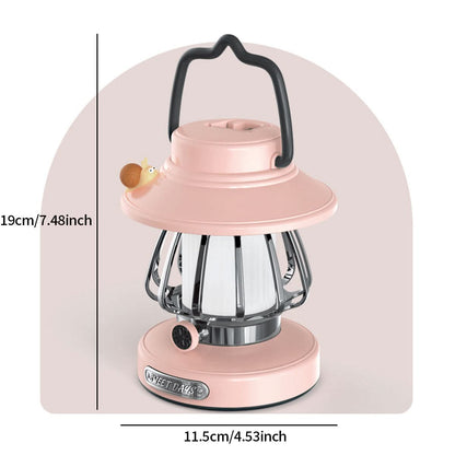 Cozy Indoor Retro Night Lamp – Portable Design for Warm Ambiance