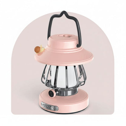 Cozy Indoor Retro Night Lamp – Portable Design for Warm Ambiance