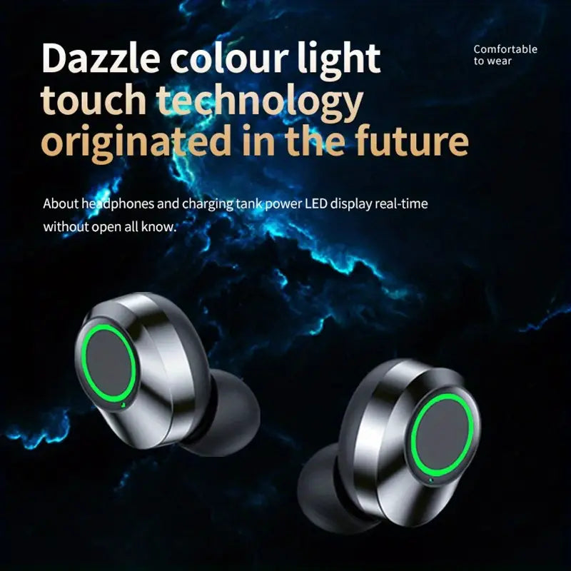 Wireless In-Ear Headphones with Charging Case – UltraBass Sport Earbuds