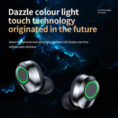 Wireless In-Ear Headphones with Charging Case – UltraBass Sport Earbuds