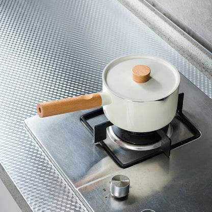 Self-Adhesive Kitchen Splash Guard Film | Heat-Resistant Aluminum 40 cm